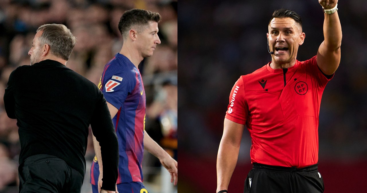 Lewandowski zdjęty na ławkę i... czerwona kartka. Wystarczyło siedem minut