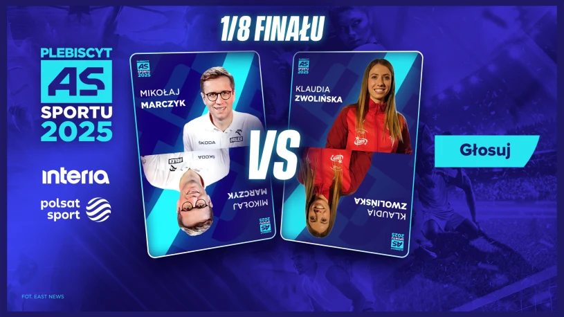 "As Sportu 2025". Mikołaj Marczyk kontra Klaudia Zwolińska. Zagłosuj!
