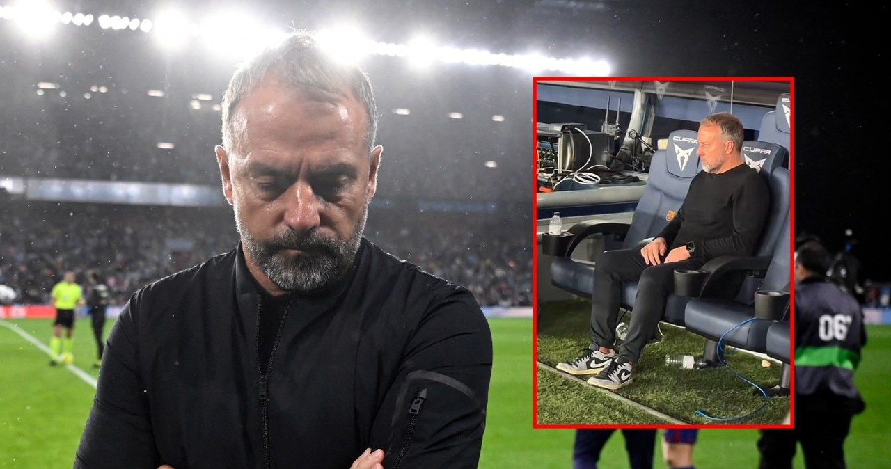 Tak Flick zachował się po meczu Barcelony. Potem ogłosił. Sceny na Camp Nou