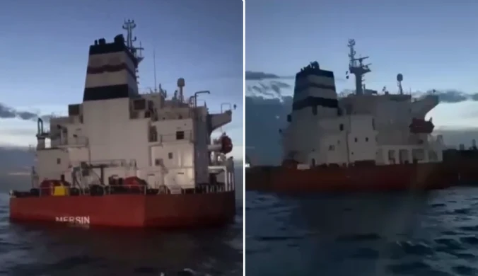 Tankowiec z rosyjską ropą idzie na dno. SOS tuż przed wejściem do portu