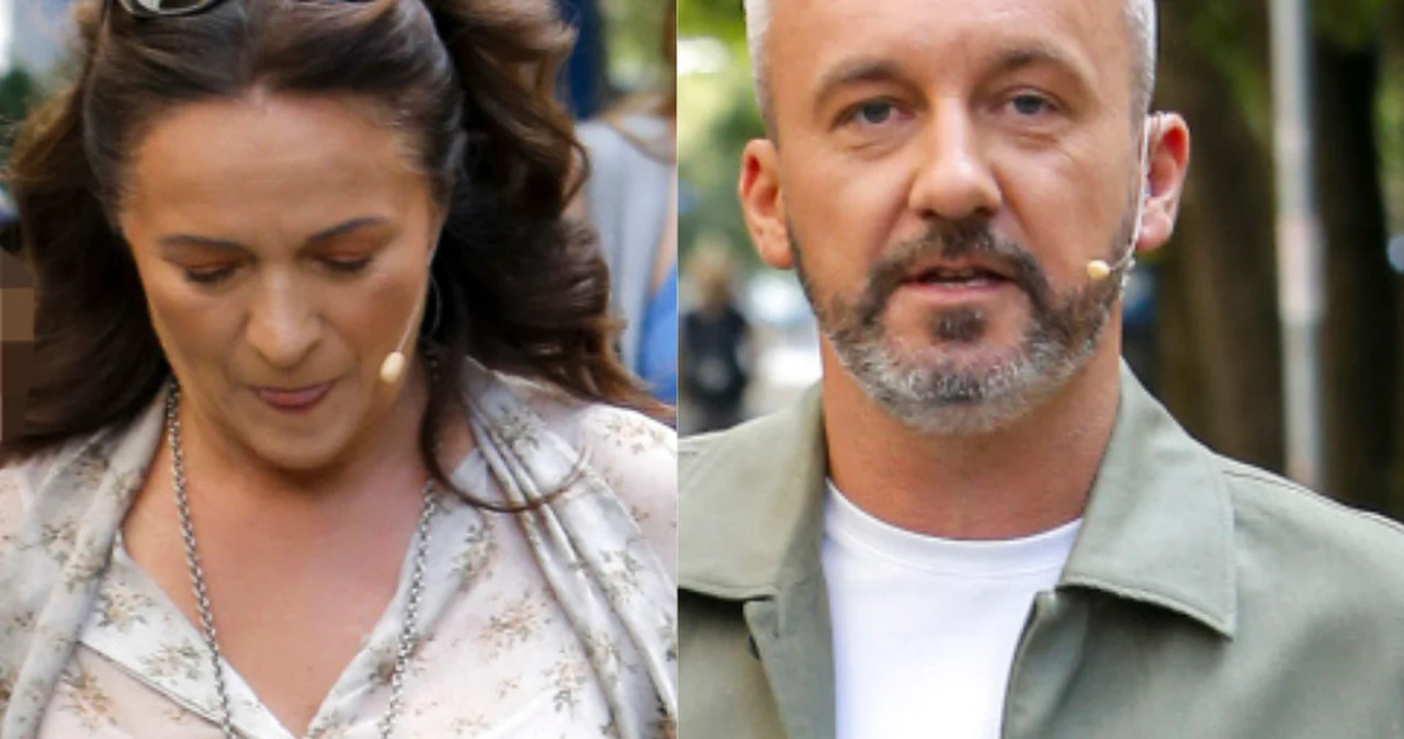 Drzyzga zalała się łzami na antenie . Do akcji musiał wkroczyć Skórzyński