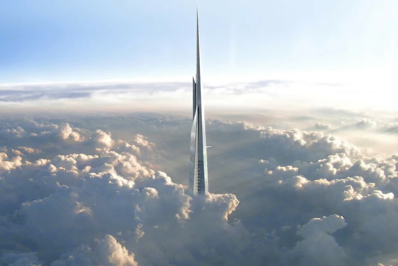 Nowy kolos rośnie szybciej niż zakładano. Przekroczy 1 kilometr wysokości 