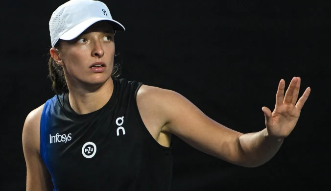 Świątek naprawdę się bała. Szybki ruch. Tak poprawiła swoje bezpieczeństwo