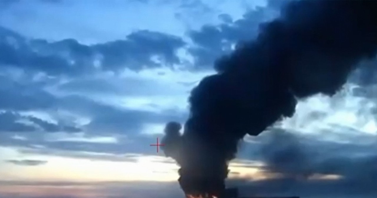 Atak na tankowiec rosyjskiej floty cieni. "Nie do przyjęcia"