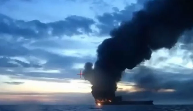 Atak na tankowiec rosyjskiej floty cieni. "Nie do przyjęcia"