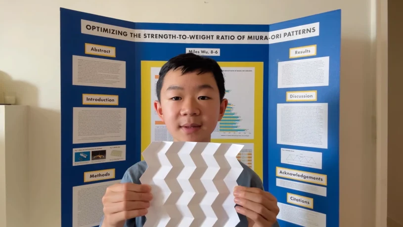 14-letni geniusz. Stworzył konstrukcję origami o szokującej wytrzymałości 