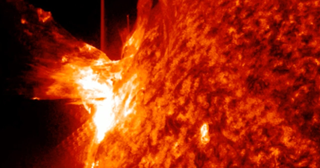 Potężny rozbłysk słoneczny. Blackout na całym kontynencie