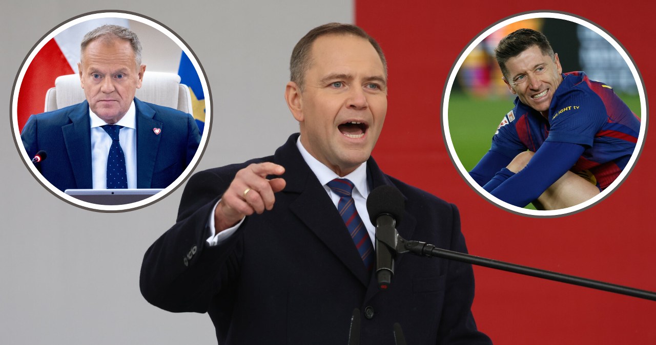 To nie żart. Tak Nawrocki nazwał Tuska. Lewandowski mógł przecierać oczy