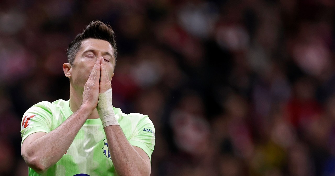 Pudło z karnego, a potem taki "cios" w Lewandowskiego. Była 97. minuta