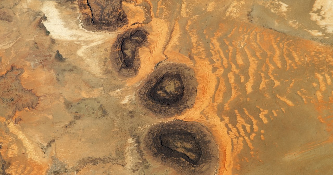 Astronauta zobaczył coś niezwykłego na Saharze. Zdjęcie robi wrażenie