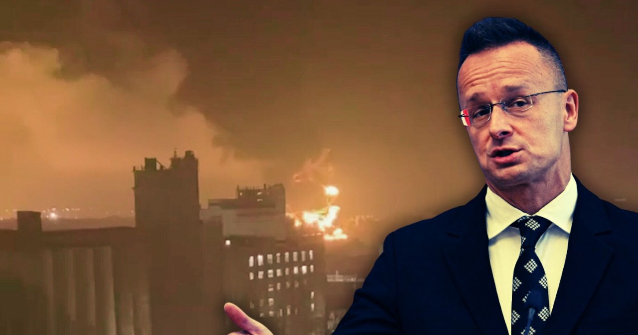 Szef MSZ Węgier w gniewie po atakach Ukrainy. "Stanowią zagrożenie"