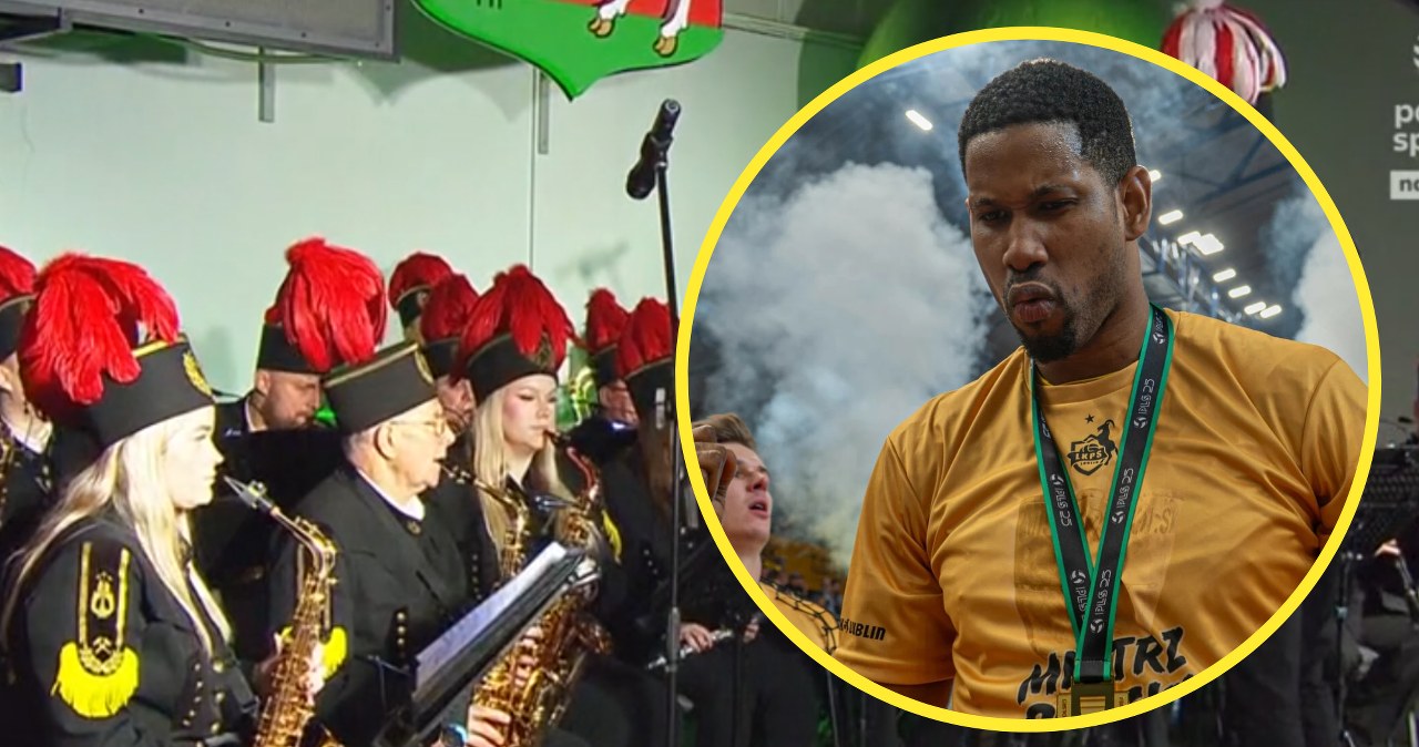 Przed meczem Leona zagrała orkiestra. A potem show i siatkarski nokaut