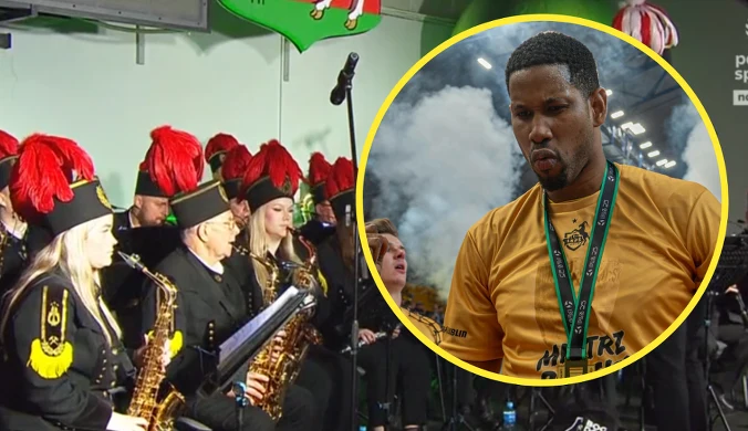 Przed meczem Leona zagrała orkiestra. A potem show i siatkarski nokaut