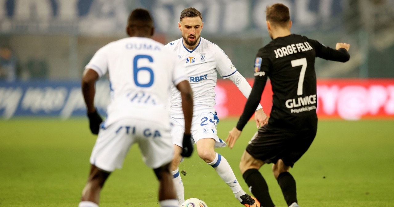 Triumf okupiony stratami, bój Lecha w Gliwicach. Sprawa awansu już pewna