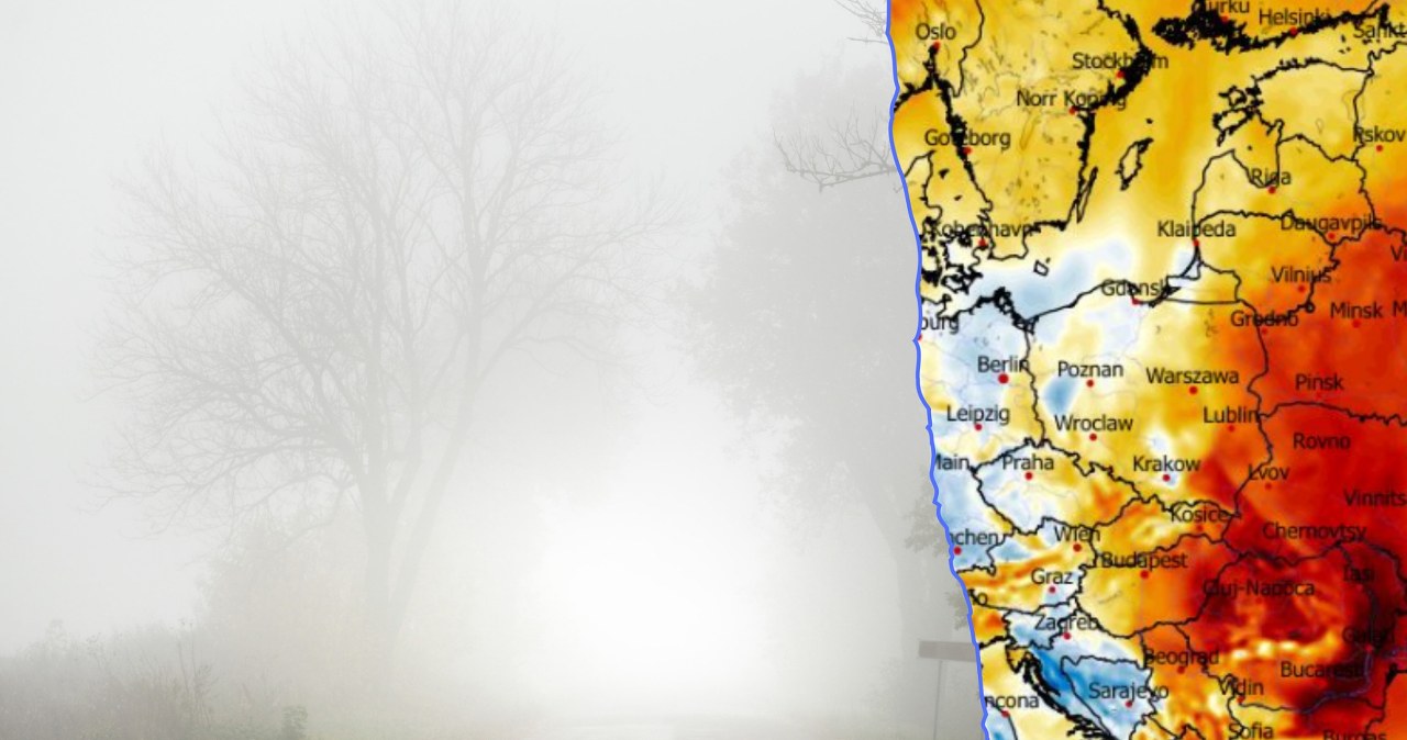 Na niebie króluje szarość od rana do wieczora. Pogoda bez pozytywów