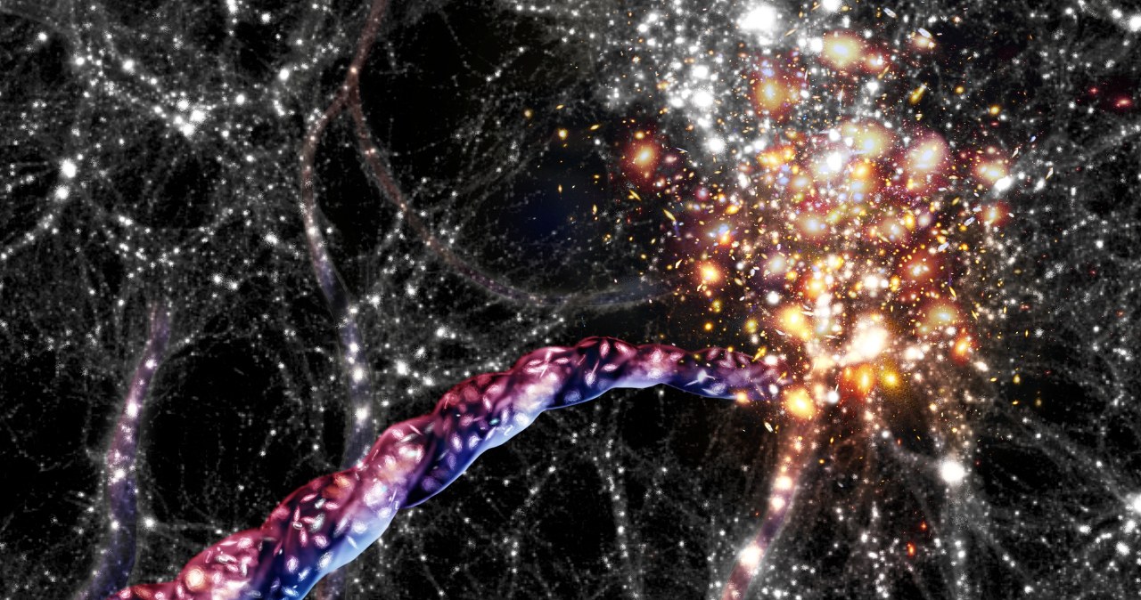 Astronomowie odkryli największą wirującą strukturę we wszechświecie