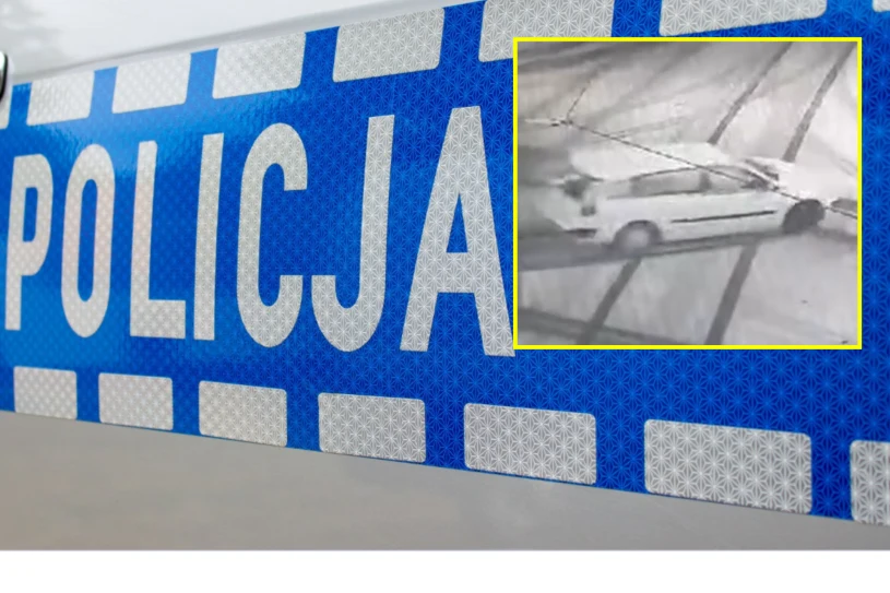 Kuriozalna kolizja w oku kamery. Policja gwałtownie wyjaśniła przyczynę