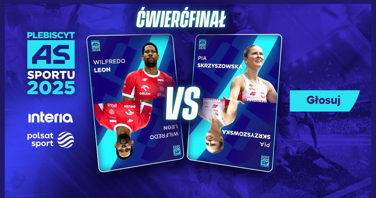 "As Sportu 2025". Wilfredo Leon kontra Pia Skrzyszowska. Zagłosuj!