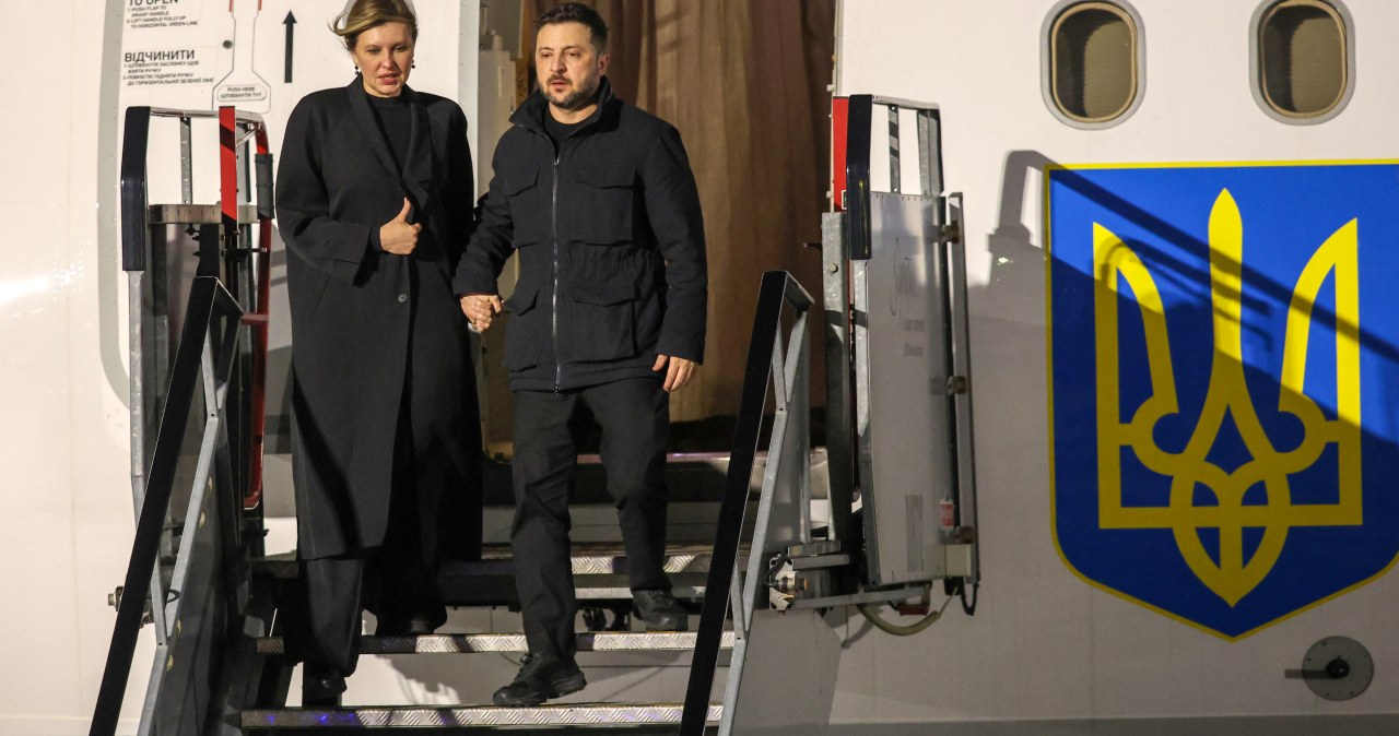 Mogły czyhać na samolot Zełenskiego. Incydent na lotnisku w Dublinie