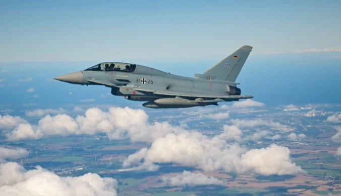 Niemcy wysyłają myśliwce do Polski. "Dyżury bojowe" 