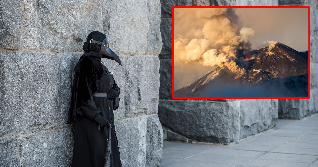 Wybuch wulkanu ściągnął Czarną Śmierć na Europę. To efekt motyla