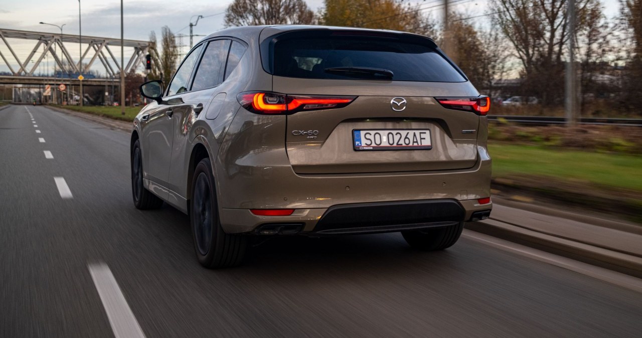 Mazda CX-60 w teście wideo. Duża, pakowna i niesamowicie oszczędna