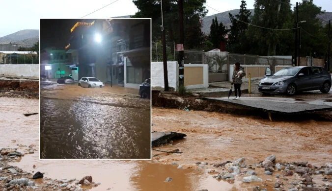 Byron nie słabnie. 30 000 uderzeń piorunów w dwie godziny