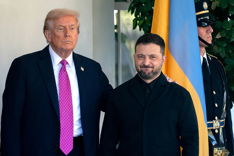 Zełenski dziękuje Trumpowi. "Jesteśmy bardzo wdzięczni"