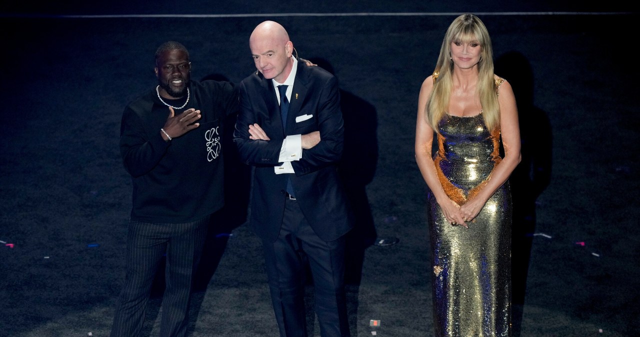 Największe gwiazdy na losowaniu grup MŚ 2026. "Show w amerykańskim stylu"