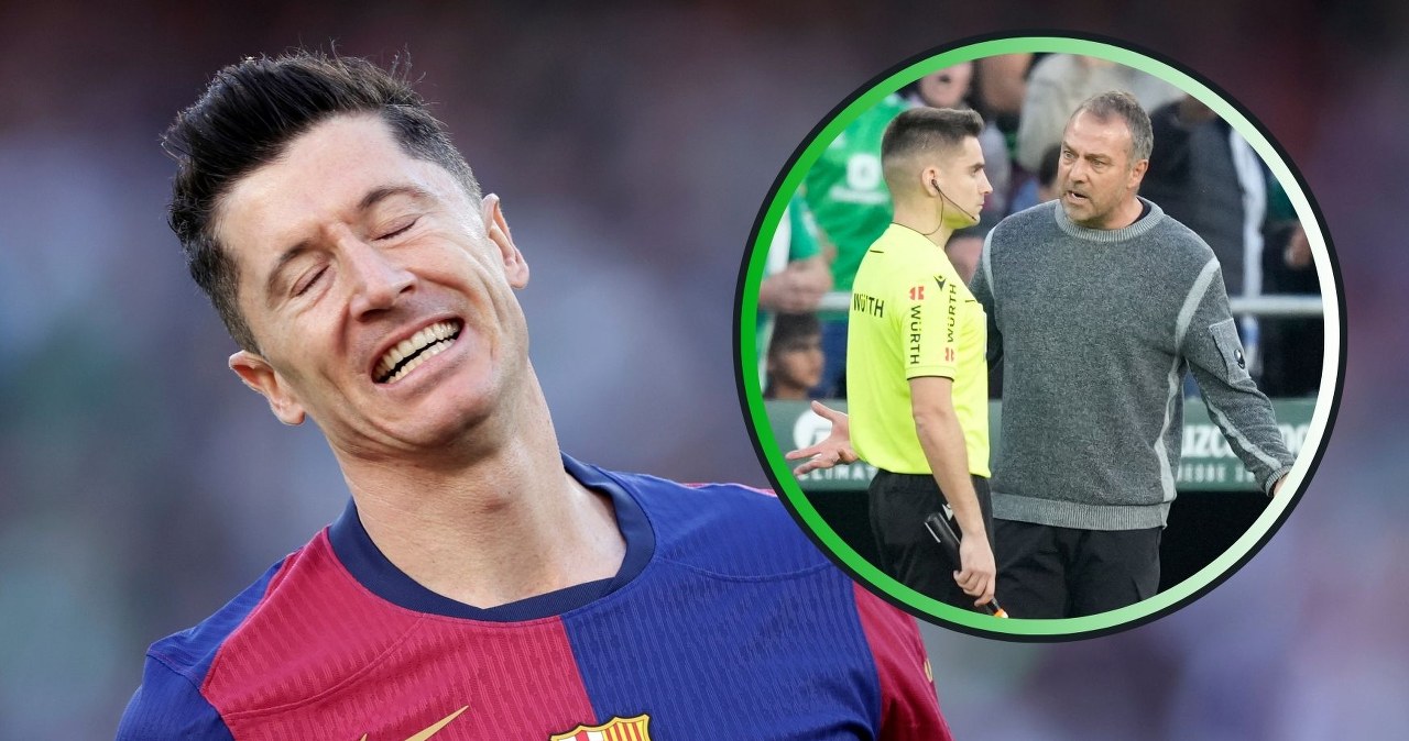 Gol "Lewego", później czerwona kartka dla Flicka. To było bolesne potknięcie