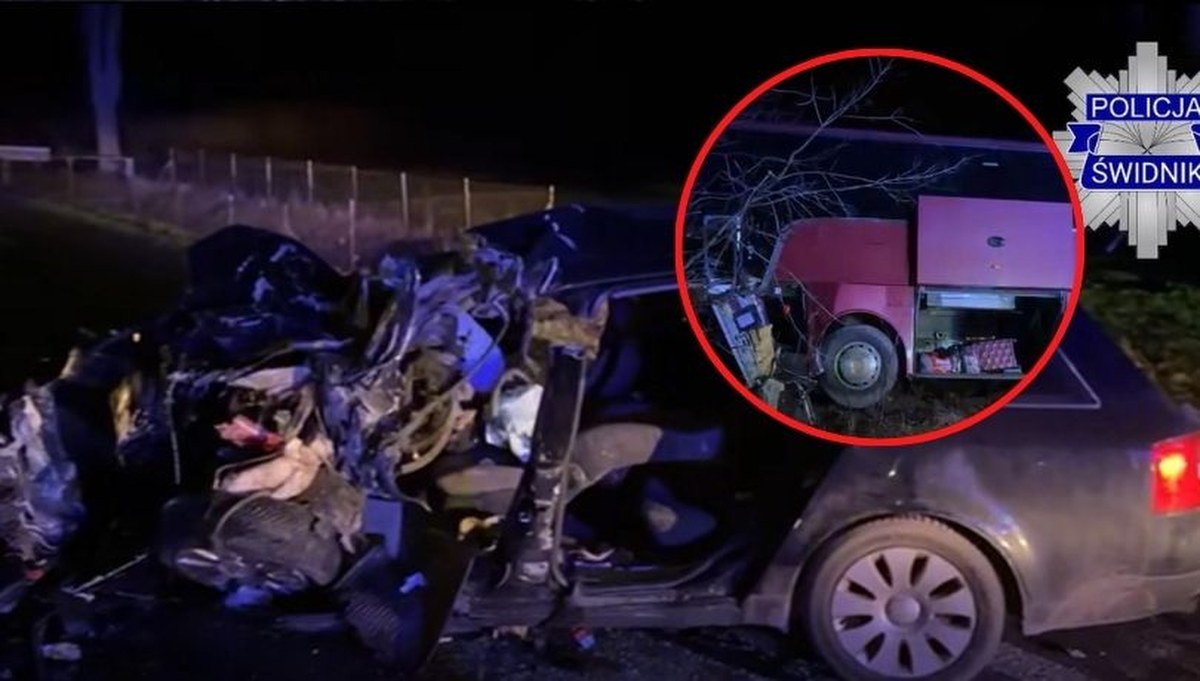 Zderzenie z autobusem. Tragiczny wypadek na Lubelszczyźnie