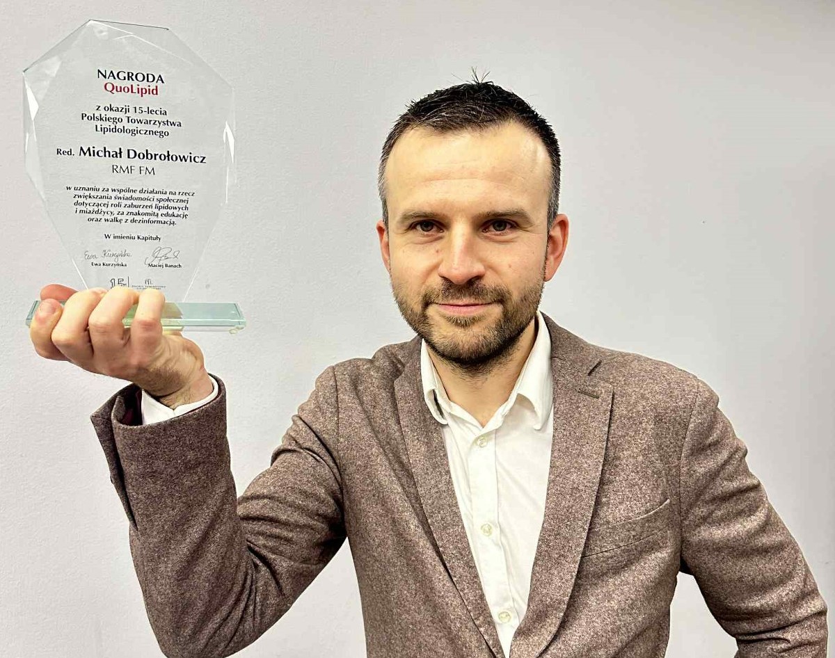 ​Nagroda QuoLipid dla dziennikarza RMF FM