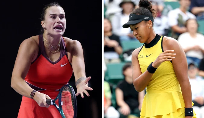 Osaka nagle zeszła z kortu, Sabalenka nie dowierzała. Musiała zmienić rywalkę