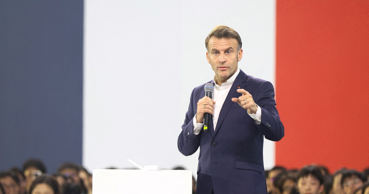 Prezydent Francji zagroził Chinom. "Sprawa życia i śmierci"