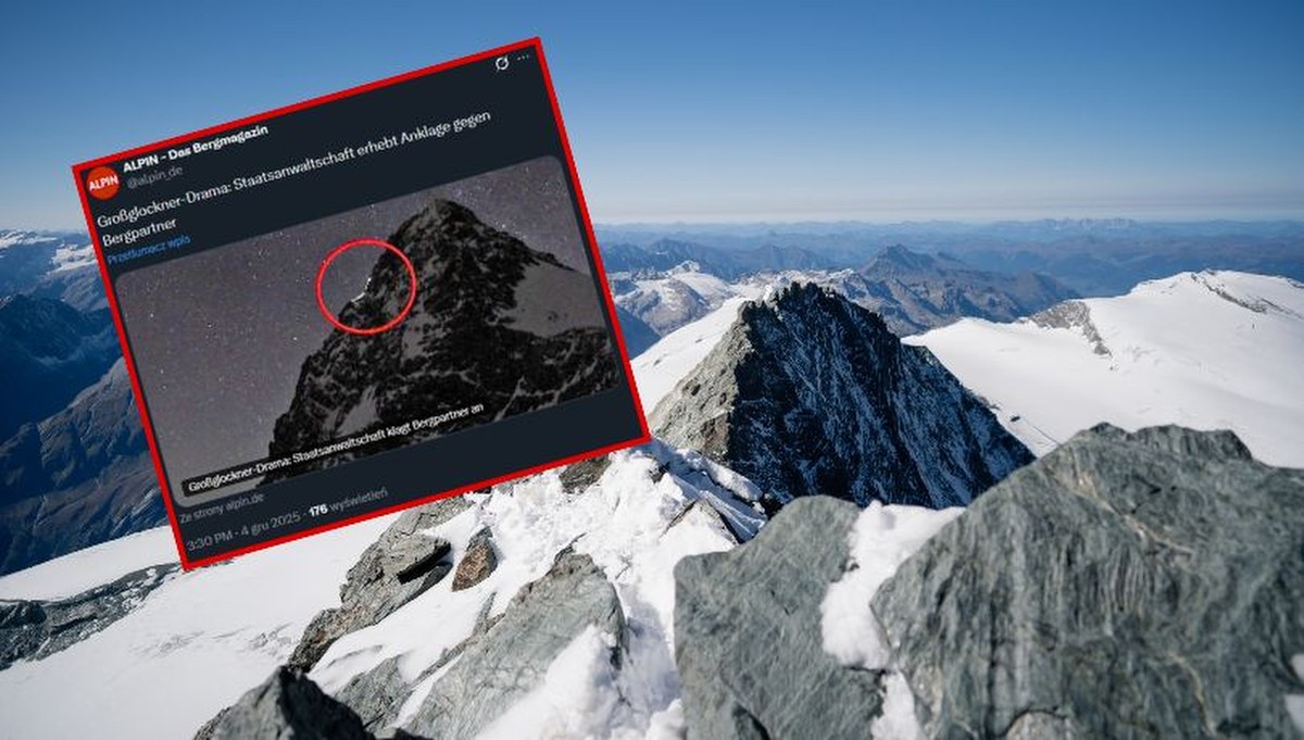 Zostawił partnerkę na najwyższym szczycie Austrii, zamarzła. 36-latek odpowie przed sądem