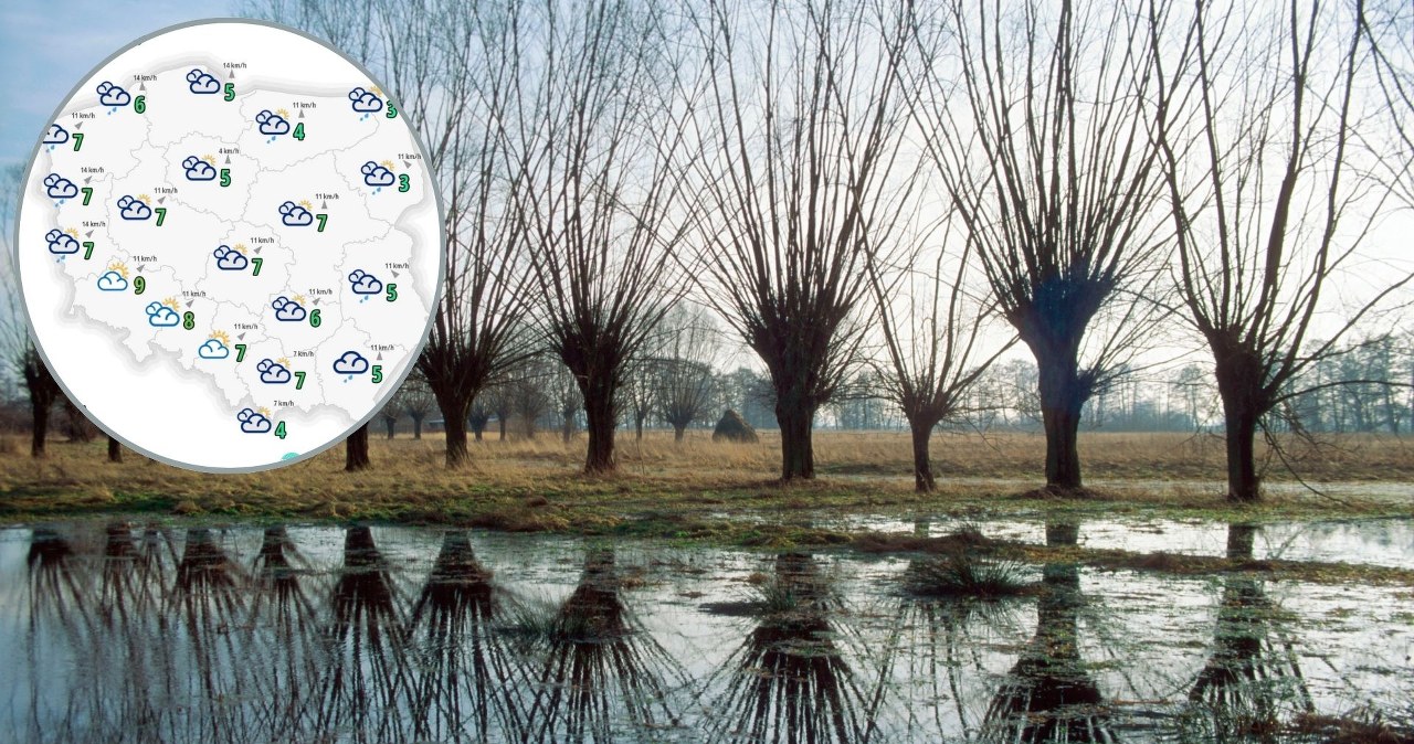 Prognoza pogody. IMGW prognozuje roztopy i ocieplenie, wydano alerty