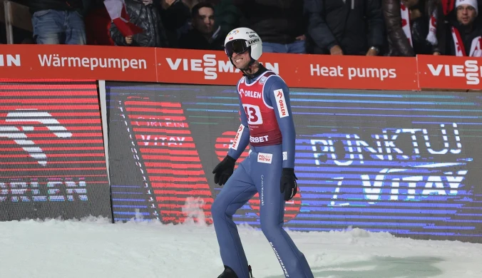 Żyła odleciał w Wiśle. Stanął i wypalił przed kamerą. "Byłem jak łajza"