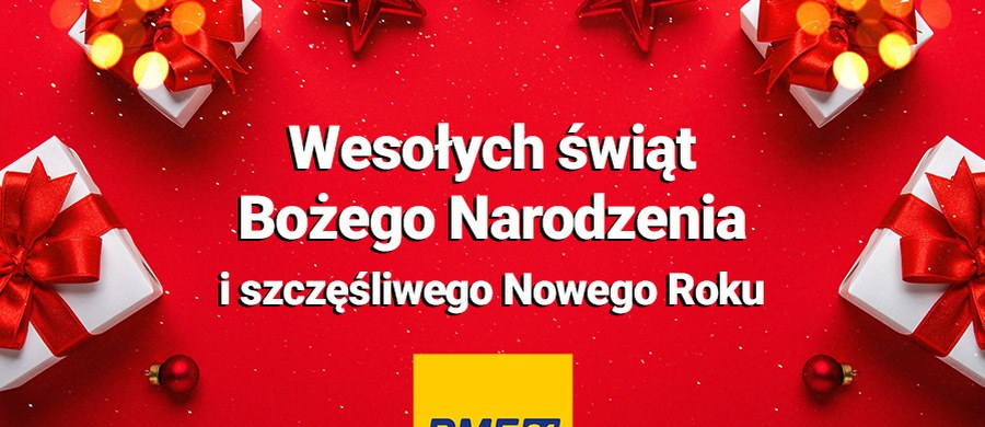 Z okazji świąt Bożego Narodzenia redakcja RMF24.pl przesyła swoim czytelnikom najserdeczniejsze życzenia! Zdrowia, spokoju, rodzinnej atmosfery oraz magii przy świątecznym stole – właśnie tego pragniemy Wam życzyć w te wyjątkowe dni grudnia. 