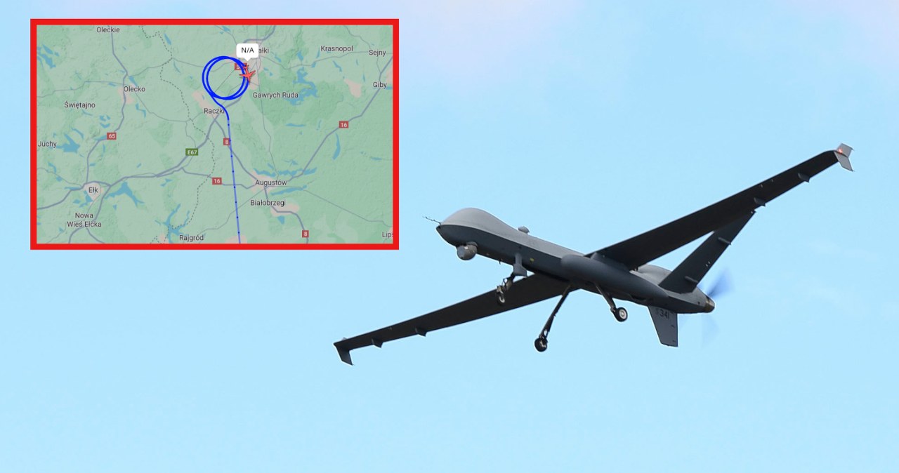 Niezidentyfikowana maszyna nad Suwałkami. To pokaz siły NATO?