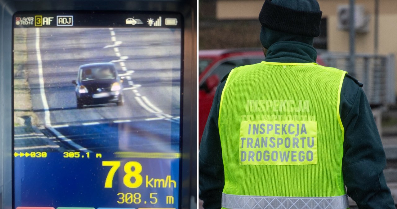 Inspektorzy ITD zatrzymali pirata drogowego. Dalej było już tylko gorzej