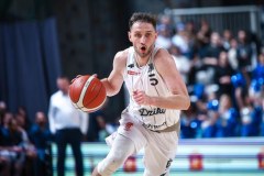 Koszykówka mężczyzn: ENBL - mecz: Dziki Warszawa - BC Dubrava