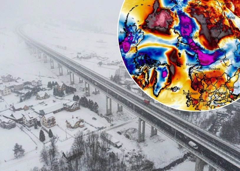 Pojawia się szansa na białe święta. Wiele zależy od wiru nad biegunem