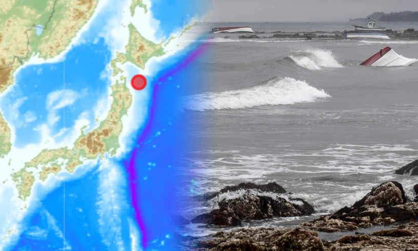 Trzęsienie ziemi w północnej Japonii. Władze alarmują, możliwe tsunami