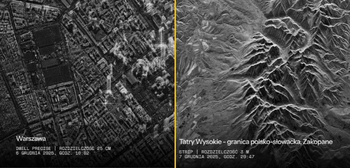 Od morza do Tatr: Polska w obiektywie polskiego satelity