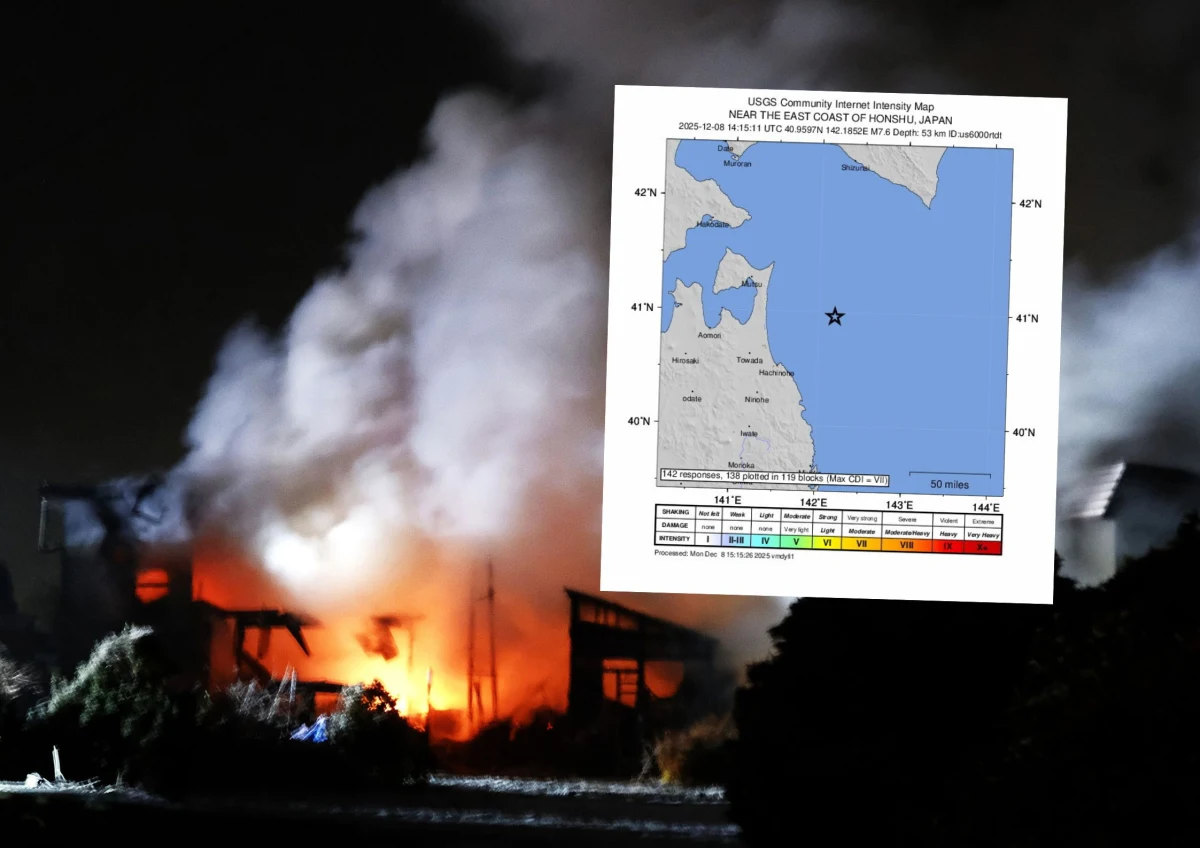 Trzęsienie ziemi nawiedziło w poniedziałek późnym wieczorem północno-wschodnią Japonię - ​poinformowała Japońska Agencja Meteorologiczna (JMA). Magnitudę wstrząsu określono na 7,5. Rannych zostało co najmniej 30 osób, ok. 90 tys. ewakuowano. 