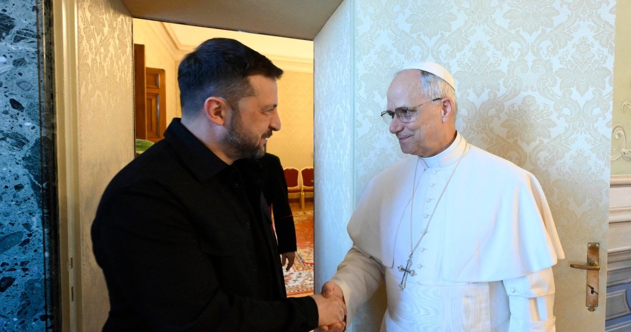 Zełenski z wizytą u papieża. "Próbuje wyjść z narożnika"