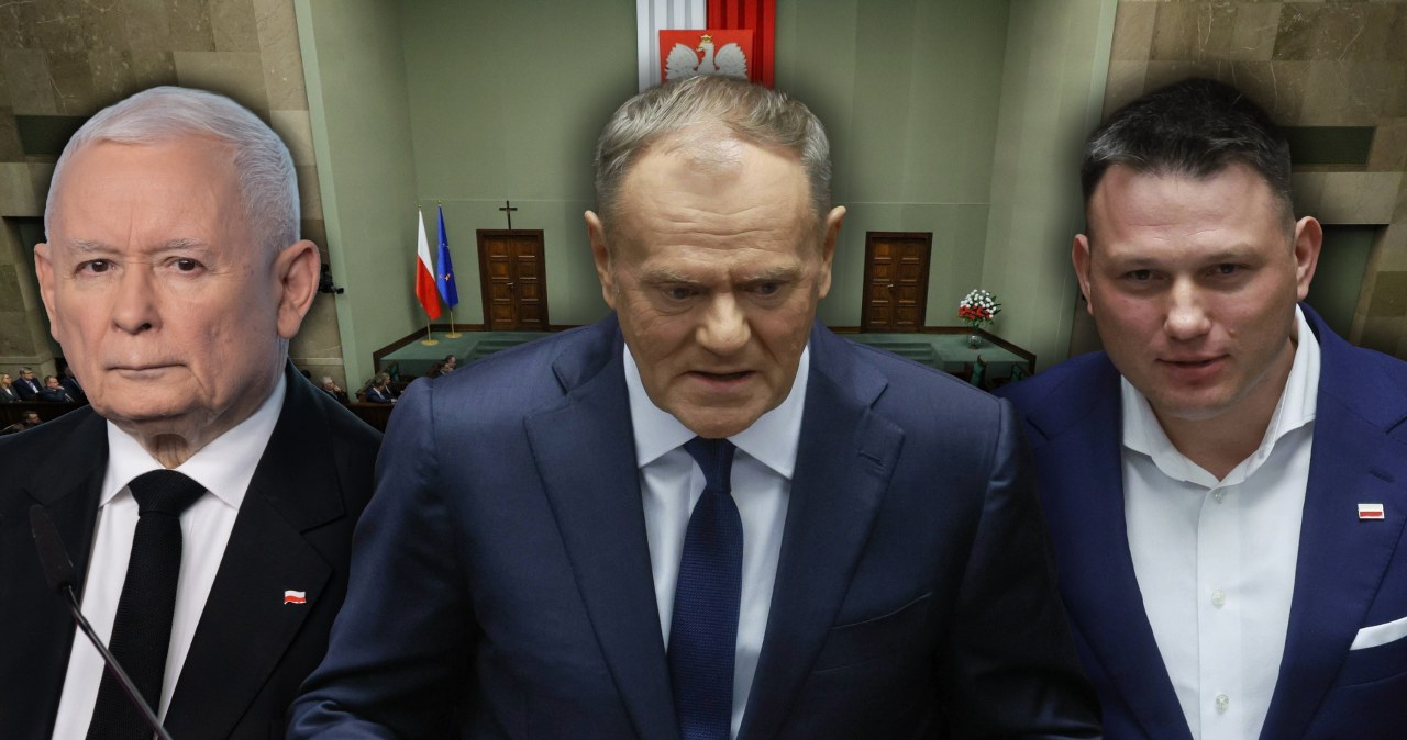 Najnowszy sondaż. Trzy partie poza Sejmem