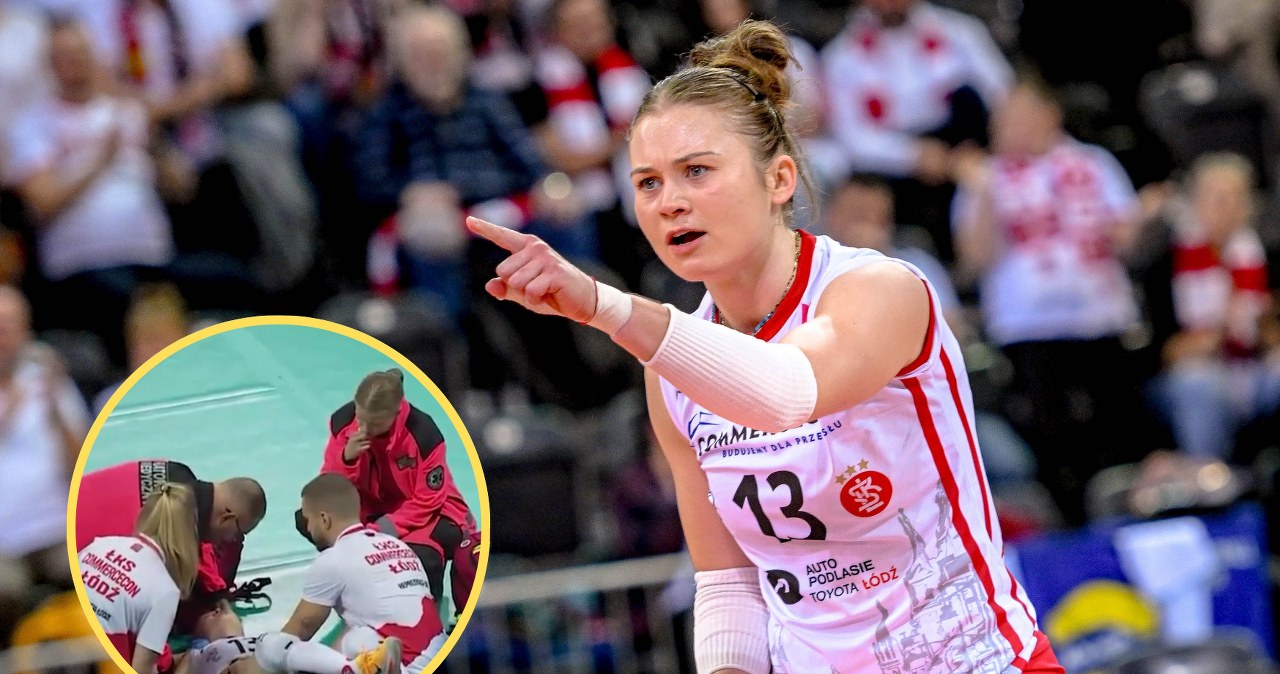 Chwile grozy z udziałem polskiej siatkarki. Interweniowały służby medyczne