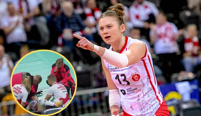 Chwile grozy z udziałem polskiej siatkarki. Interweniowały służby medyczne