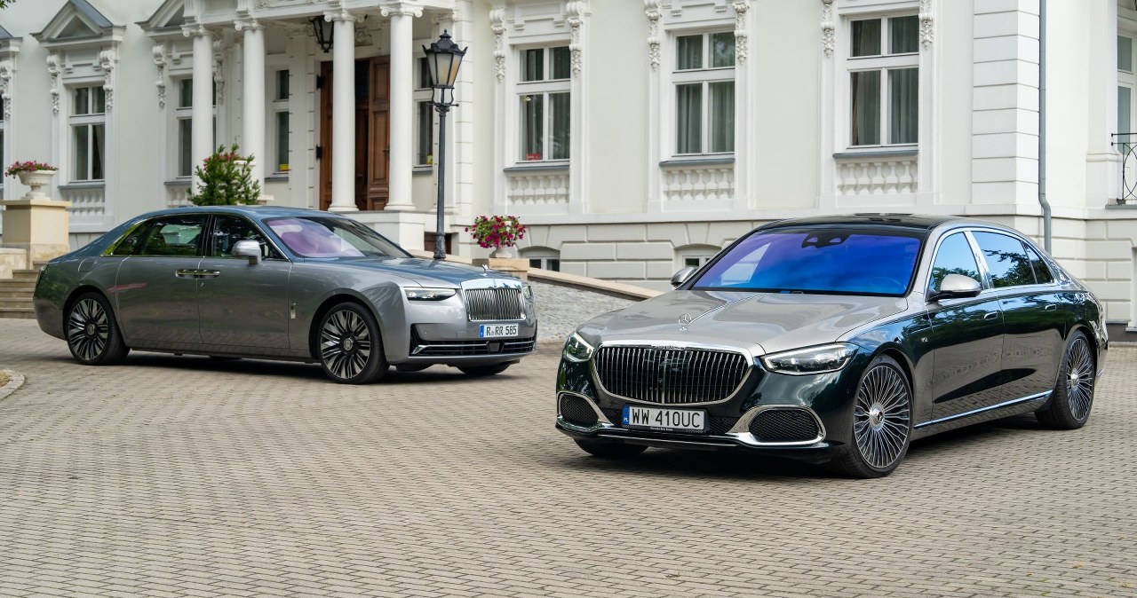 Topowy Mercedes-Maybach S czy budżetowy Rolls-Royce? Porównanie na bogatości